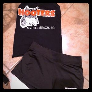 Black hooters girl original owl uniform